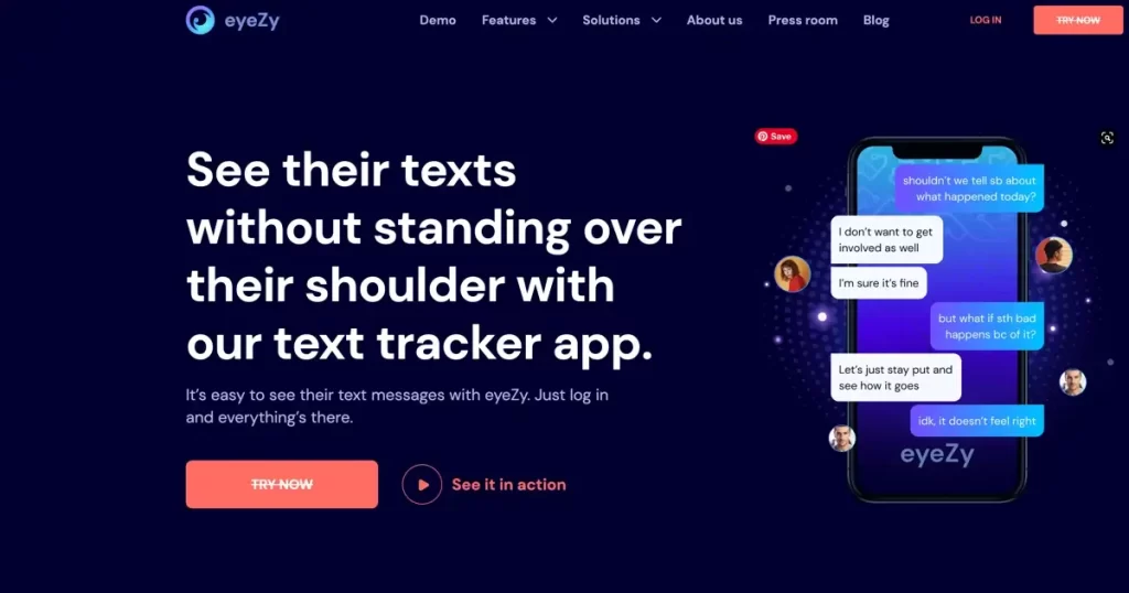 EyeZy – Best SMS Spy App with Keylogger