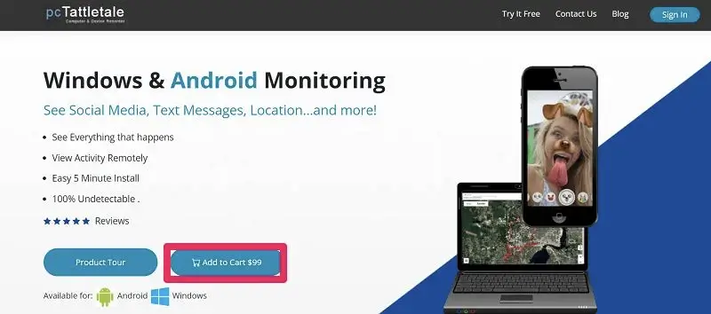 pcTattletale - Live Viewing and GPS Tracking for Remote Monitoring