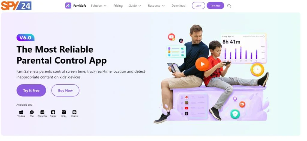 Spy App Free Trial No Credit Card for 30 Day 8 Famisafe: Advanced Remote Monitoring for Parents