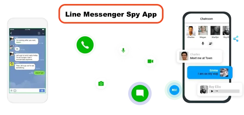 LINE Spy App