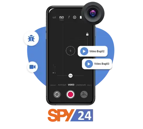 Remotely spy on front and back cameras with Spy Video Cam