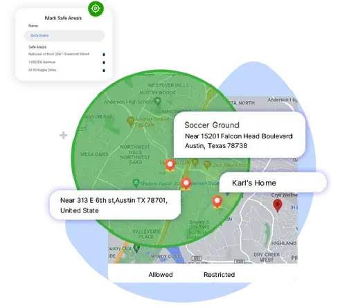 Geo-fencing Feature - Monitor Specific Locations