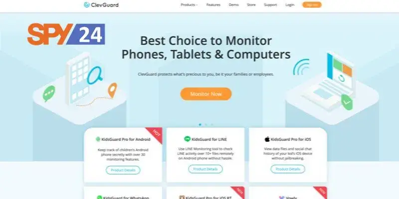 KidGuard - Best for monitoring Tinder 