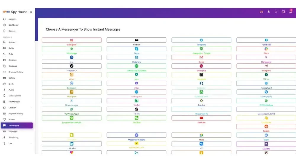 Facebook Tracker app