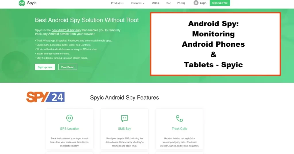 Android Spy: Monitoring Android Phones & Tablets - Spyic
