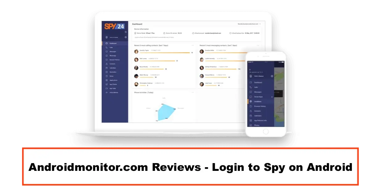 Androidmonitor.com Reviews - Login to Spy on Android