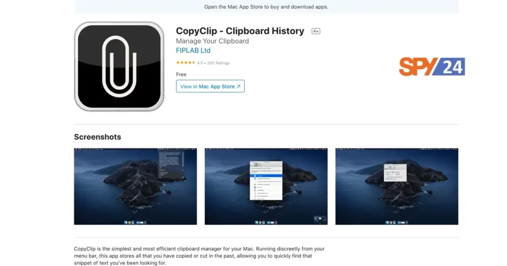 CopyClip – History of the Clipboard