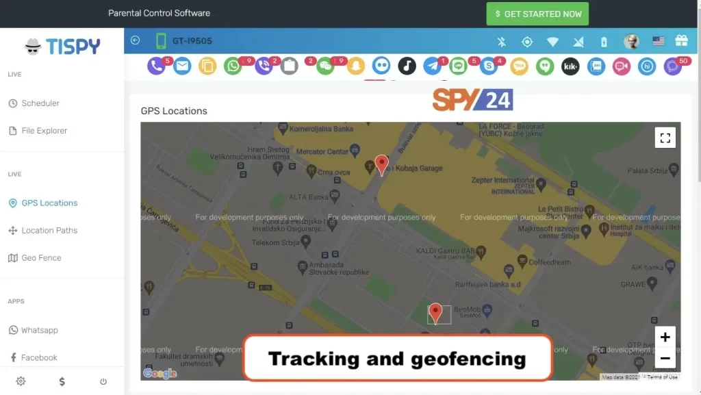 Tispy App Reviews Price for iPhone & Android Sign up 6 TiSpy review
