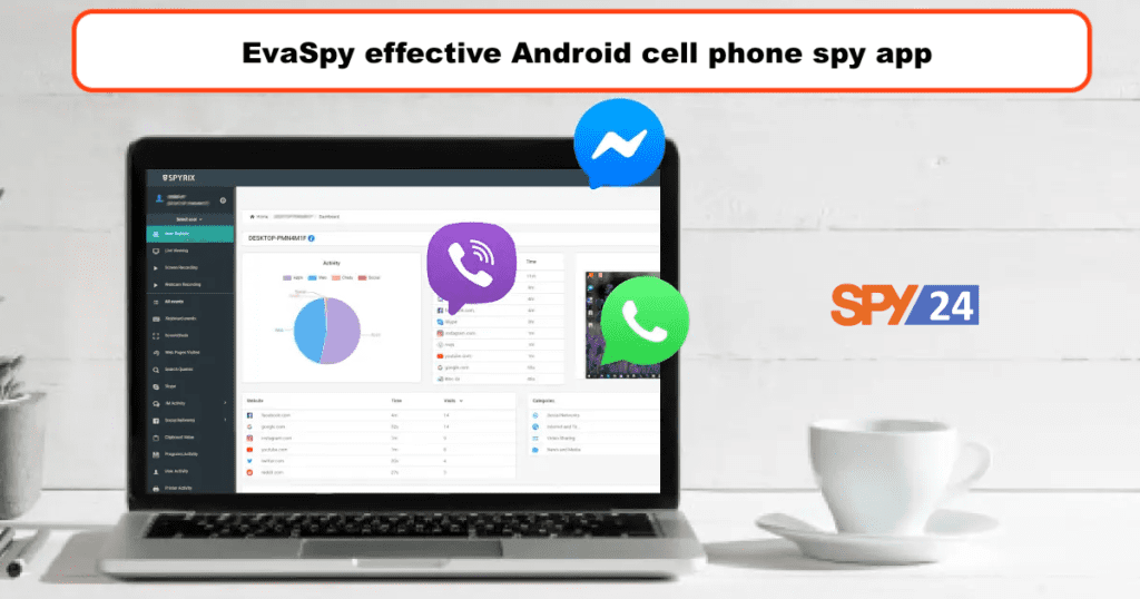 EvaSpy effective Android cell phone spy app