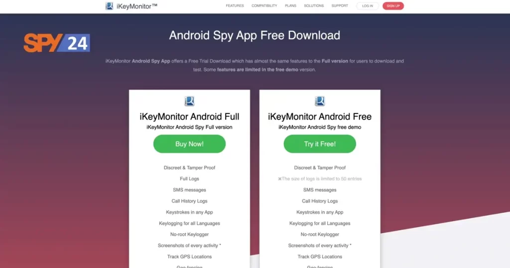 iKeyMonitor - Spy Apps hidden