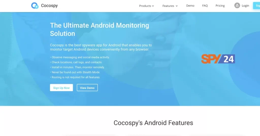 Cocospy Android Spy App: Monitoring Android Phones & Tablets Made Easy
