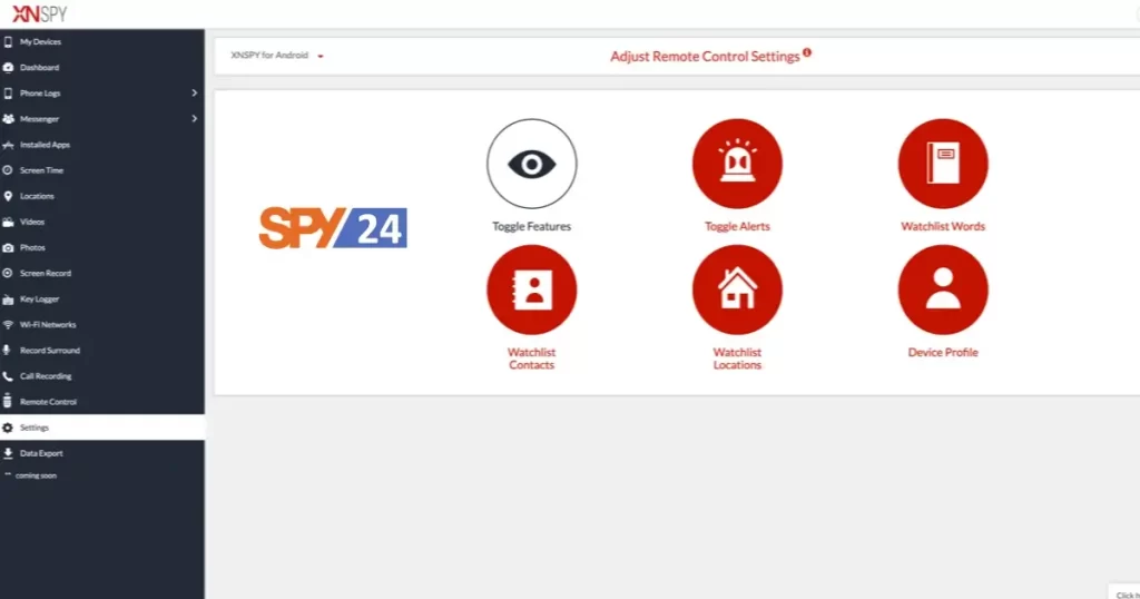 XNSPY free iPhone spy app without a target phone