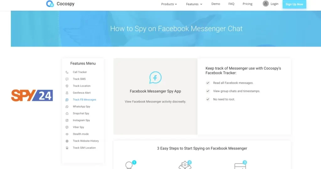20 Best Facebook Tracking Apps in 2023 9 CocoSpy facebook online tracker