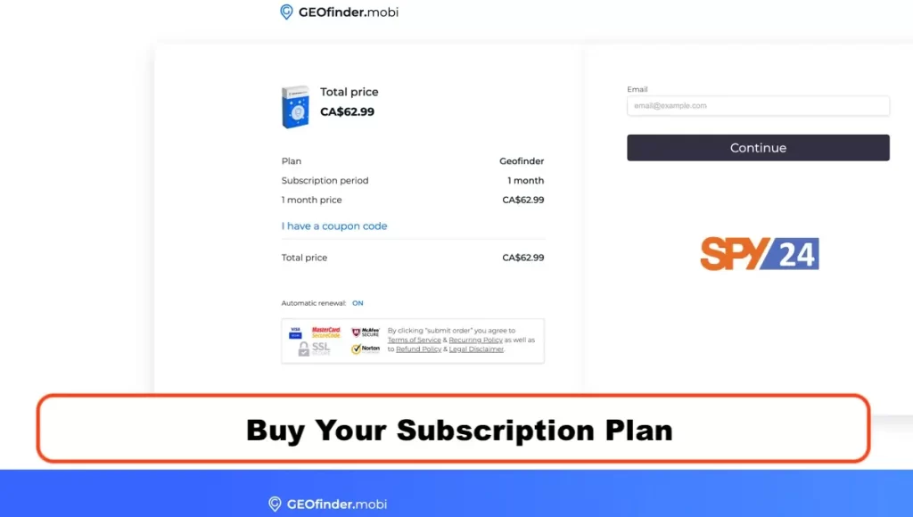 Buy Your Subscription Plan