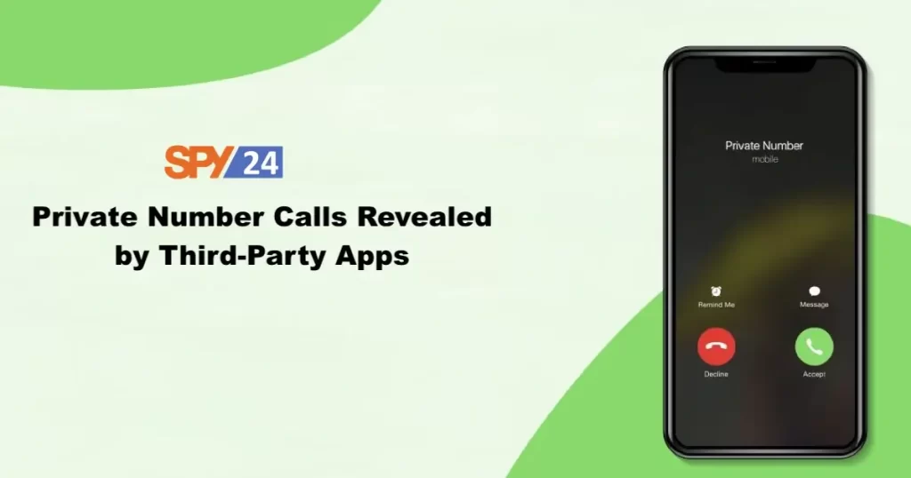 Private Number Calls Revealed by Third-Party Apps