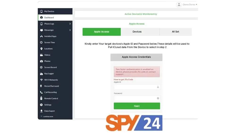 SPY24 - iPhone Spy App  No Jailbreak Free Trial