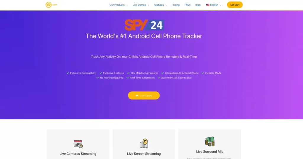 Android Track JJSPY App