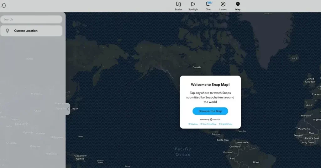 Snapchat Map to track your phone