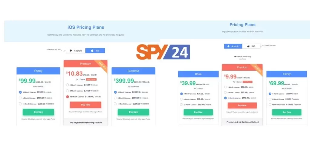Minspy App Reviews Download Free 5 Plans for prices Minspy