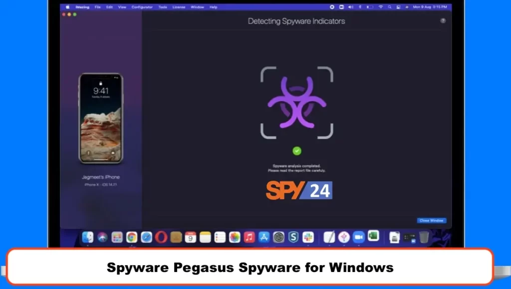 Spyware Pegasus Spyware for Windows