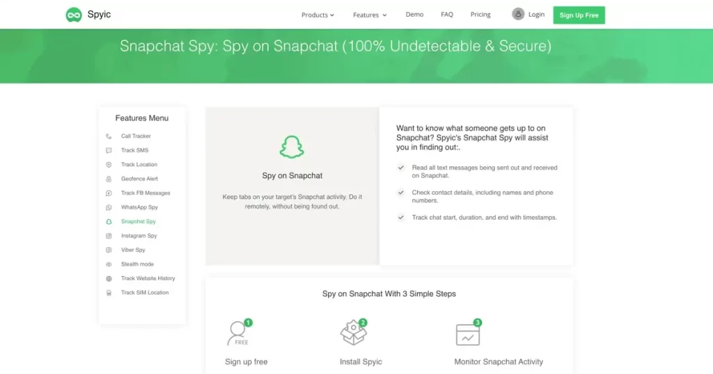 Spyic - what is the best Snapchat spy app