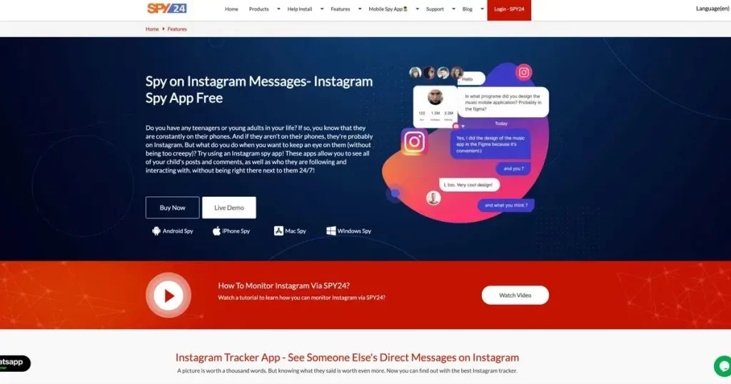 SPY24 - Instagram Tracker