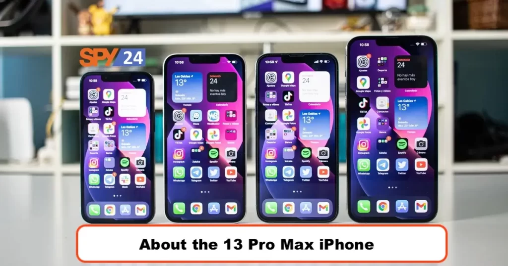 About the 13 Pro Max iPhone