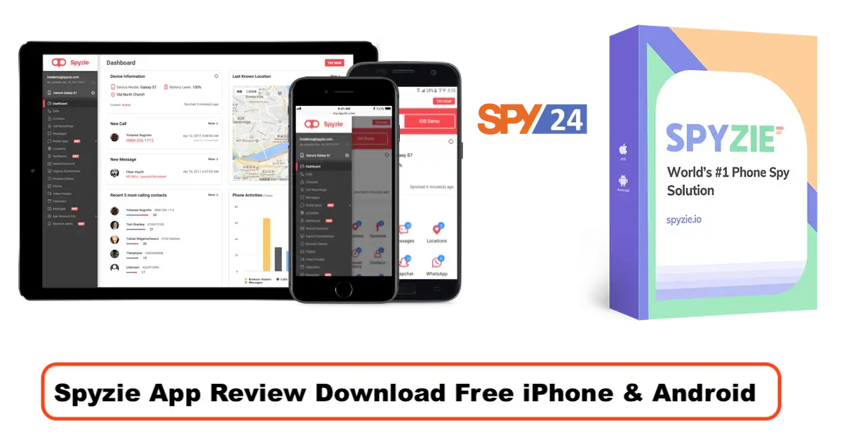 Spyzie App Reviews Download Free iPhone & Android