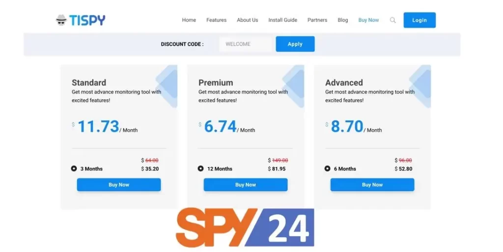 Tispy App Reviews Price for iPhone & Android Sign up 13 Pricing of TiSPY Monitoring Tools