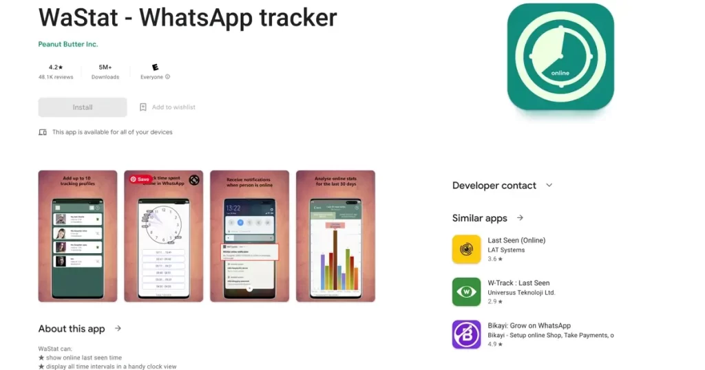 WhatsApp Tracker WaStat