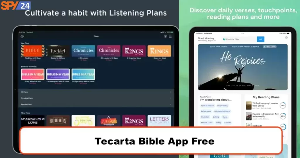 10 Best Free Bible App for iPhone And iPad 2022? 1 Tecarta Bible App Free