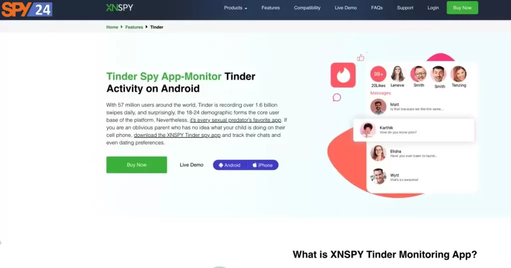 XNSPY - Export Tinder chat data to a spreadsheet off-server