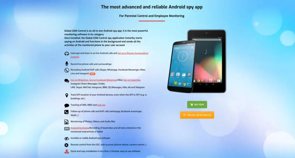 Spy on Android to find out everything!