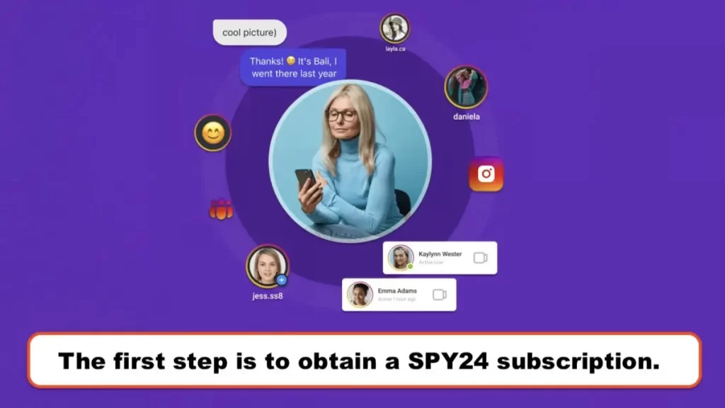 The first step is to obtain a SPY24 subscription.