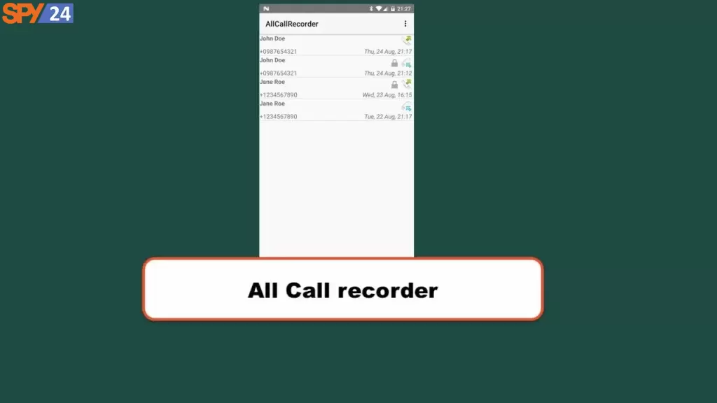 All Call recorder