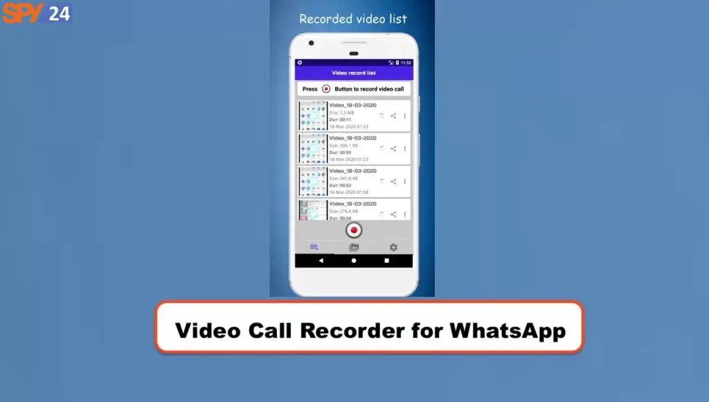 Video Call Recorder for WhatsApp
