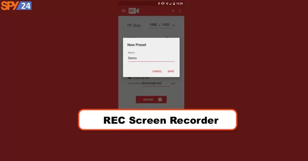 REC Screen Recorder