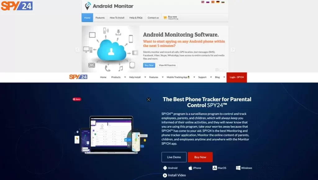 Androidmonitor Reviews 2023 - Android Monitoring Software 6 Androidmonitor VS SPY24