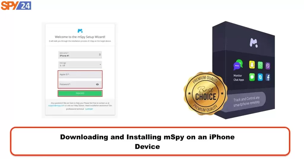 Downloading and Installing mSpy on an iPhone Device