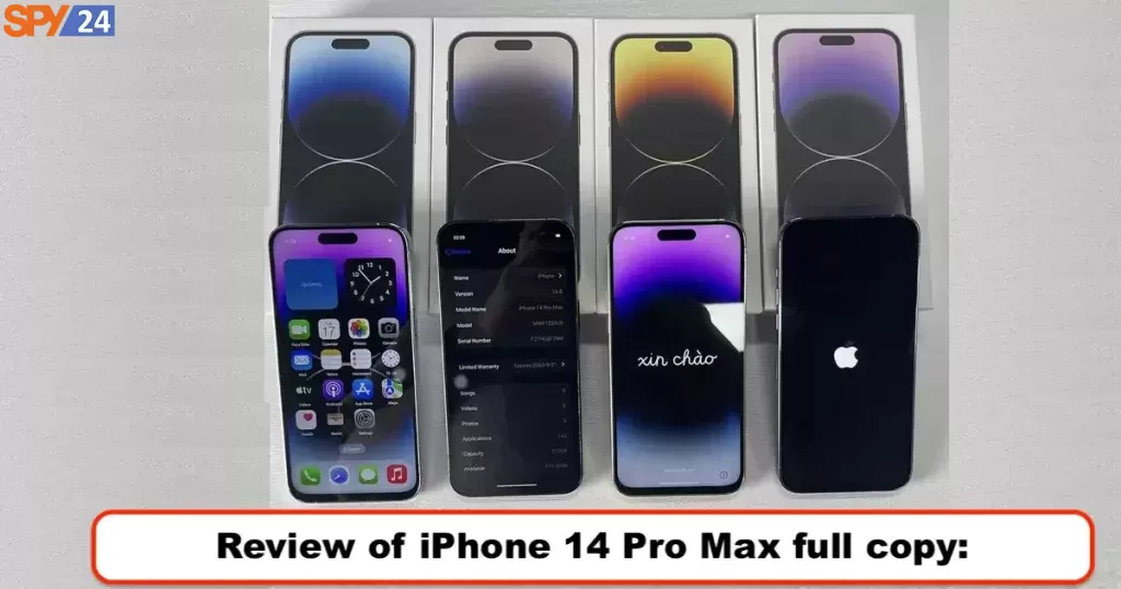 iPhone 14 Pro Max copy camera review: