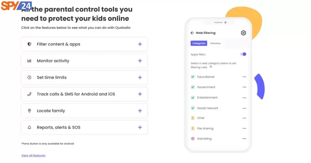 Qustodio App Free Download Review: Android - iPhone - Login 2 Qustodio App Features