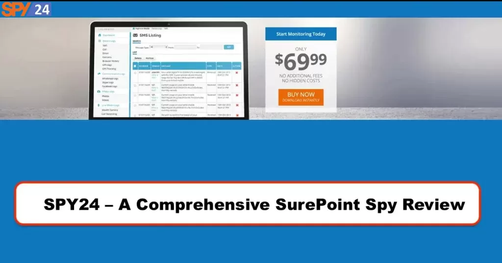 Surepoint.com Spy App Free Trial Review Mobile Monitoring 1 Surepoint App Pricing and Plans