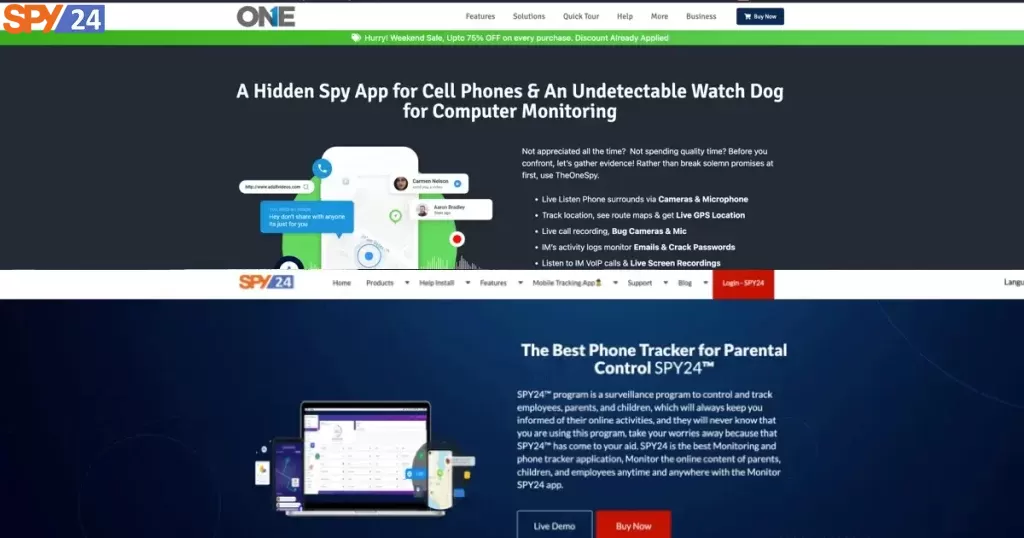 TheOneSpy Review for Cell Phone & PC Monitoring! 6 TheOneSpy VS SPY24