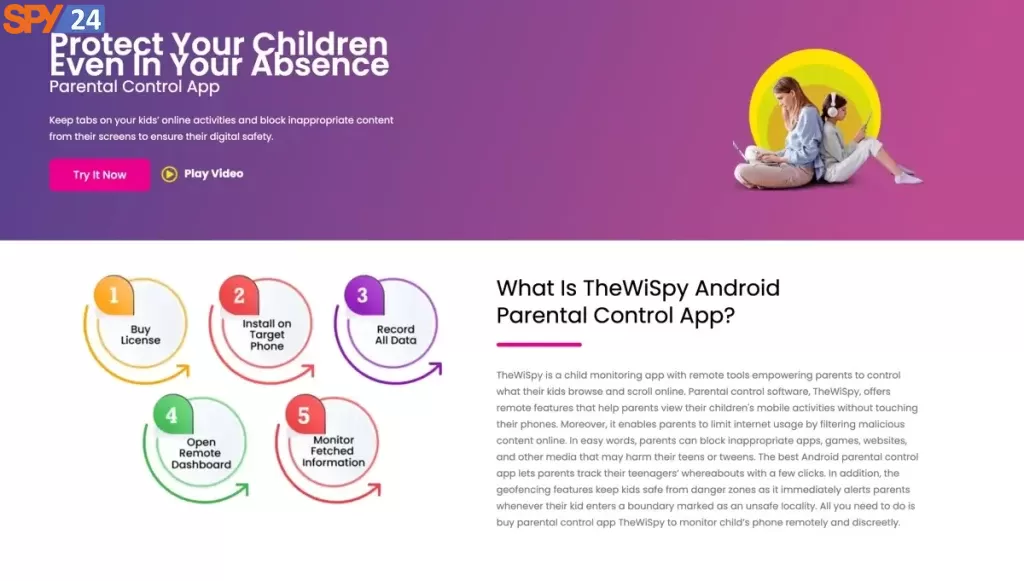 TheWiSpy Review 2023 - Cell Phone Monitoring App 8 TheWiSpy for Parental Control