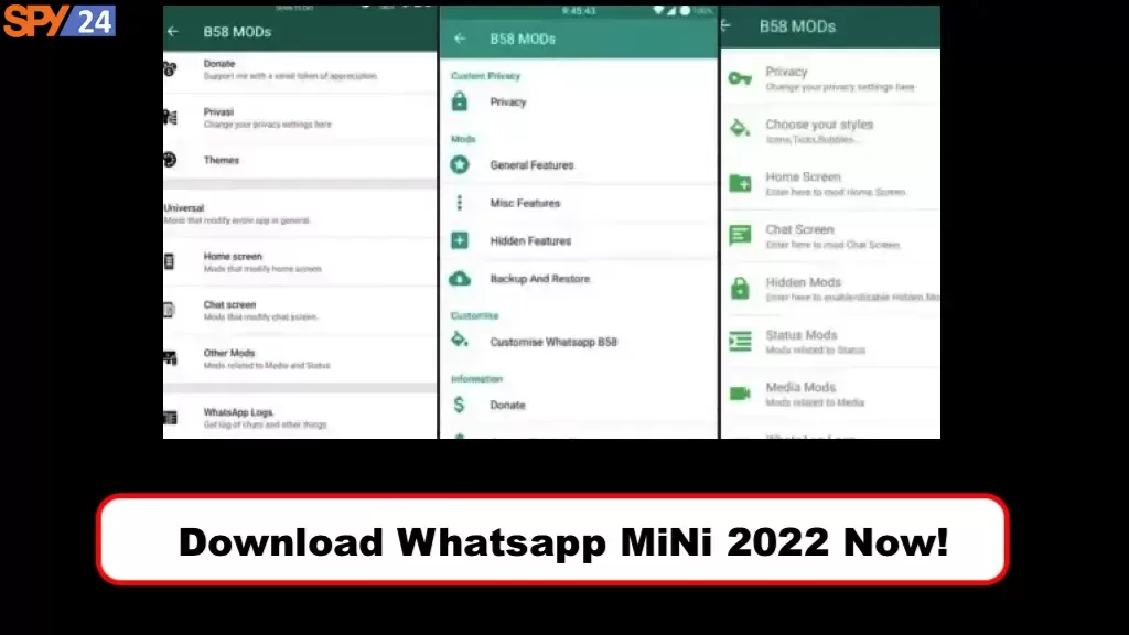 Download Whatsapp MiNi 2022 Now!