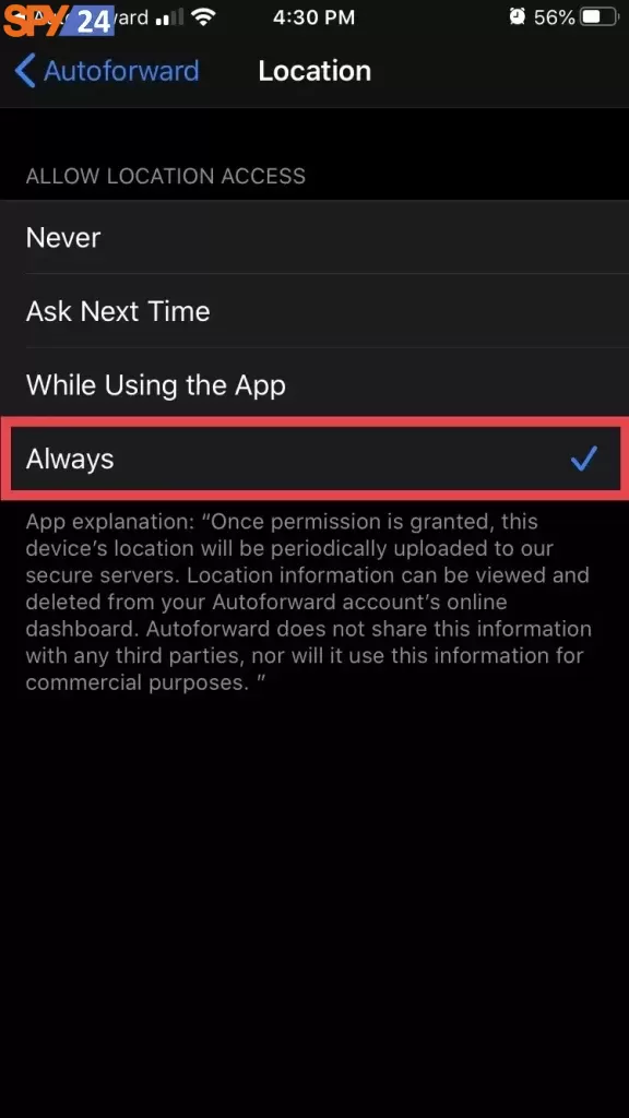 How to Install Auto Forward for iPhone & APK Free Download 24 AFScreen16.jpg