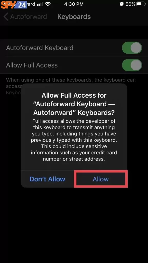 How to Install Auto Forward for iPhone & APK Free Download 30 AFScreen22.jpg