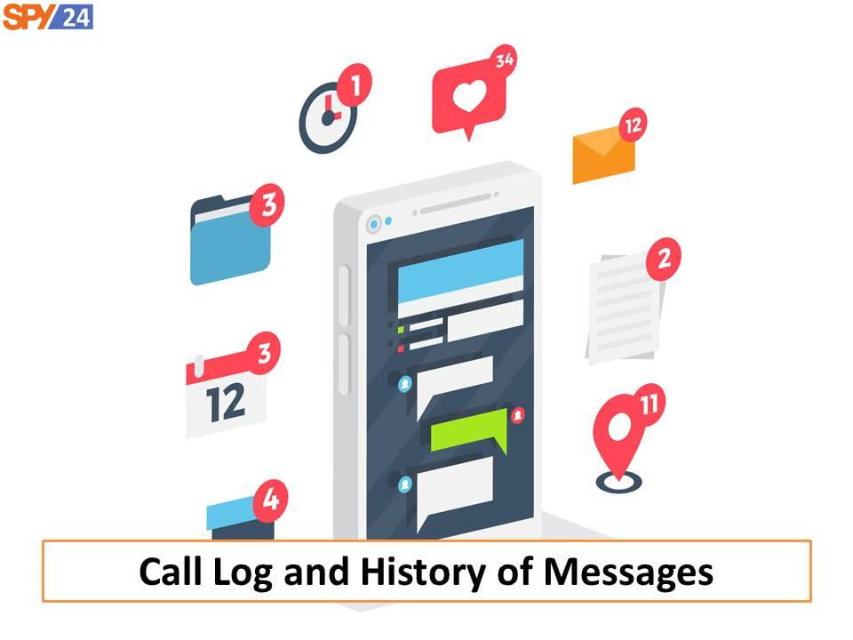 Top Invisible and Secret Screen Recording Apps Android and IOS 2 Call Log and History of Messages