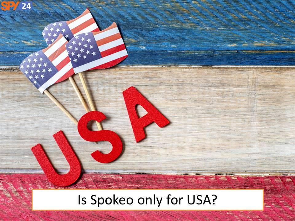 Is Spokeo only for USA?