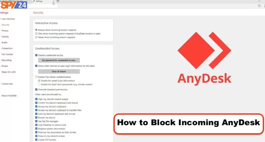 How to Block Incoming AnyDesk